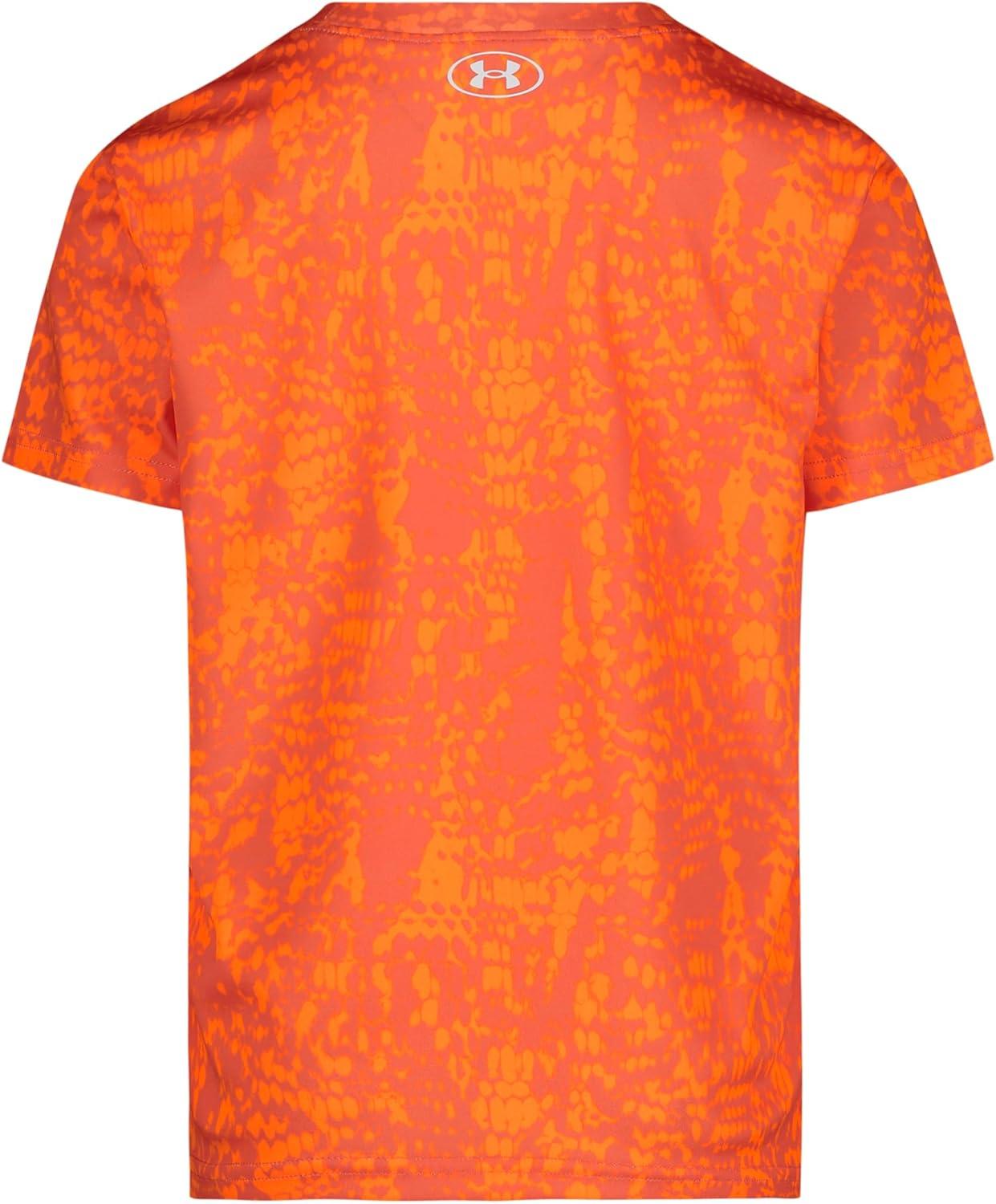 imageUnder Armour Boys Shirt Crewneck Lightweight and BreathableBlaze Orange