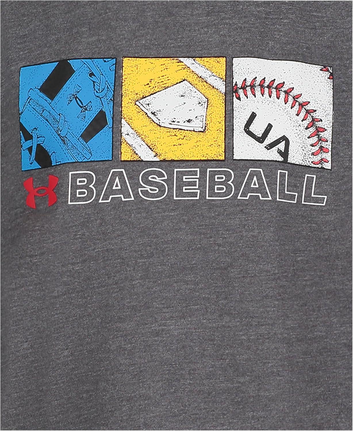 imageUnder Armour Boys Shirt Crewneck Lightweight and BreathableCastlerock Triple Play