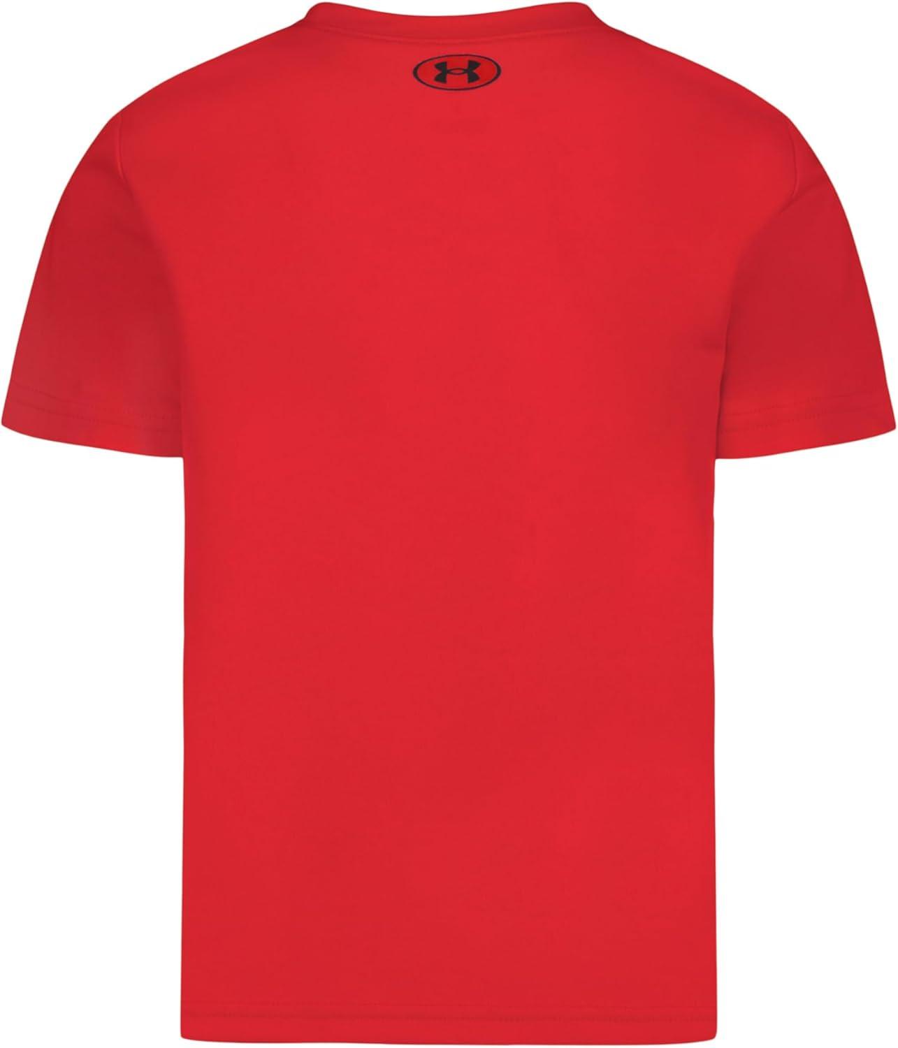 imageUnder Armour Boys Shirt Crewneck Lightweight and BreathableRed Legend