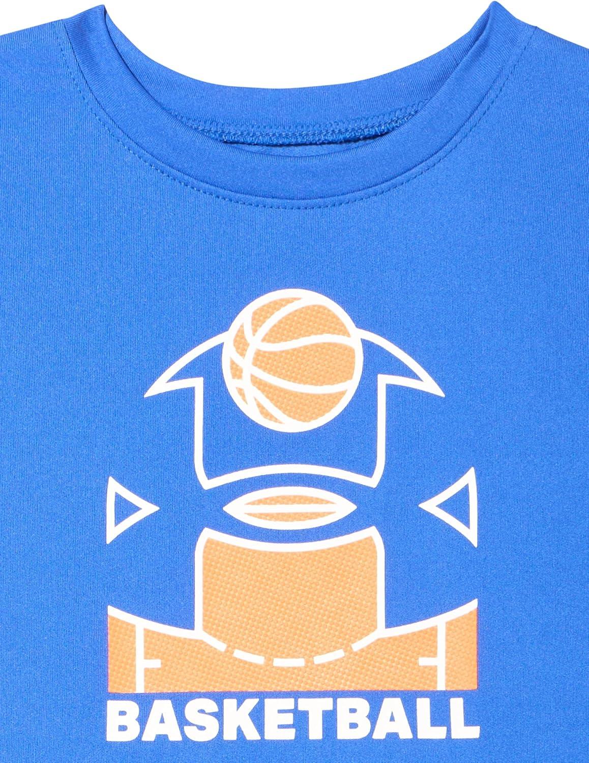 imageUnder Armour Boys Shirt Crewneck Lightweight and BreathableTeam Royal  Basketball Ss