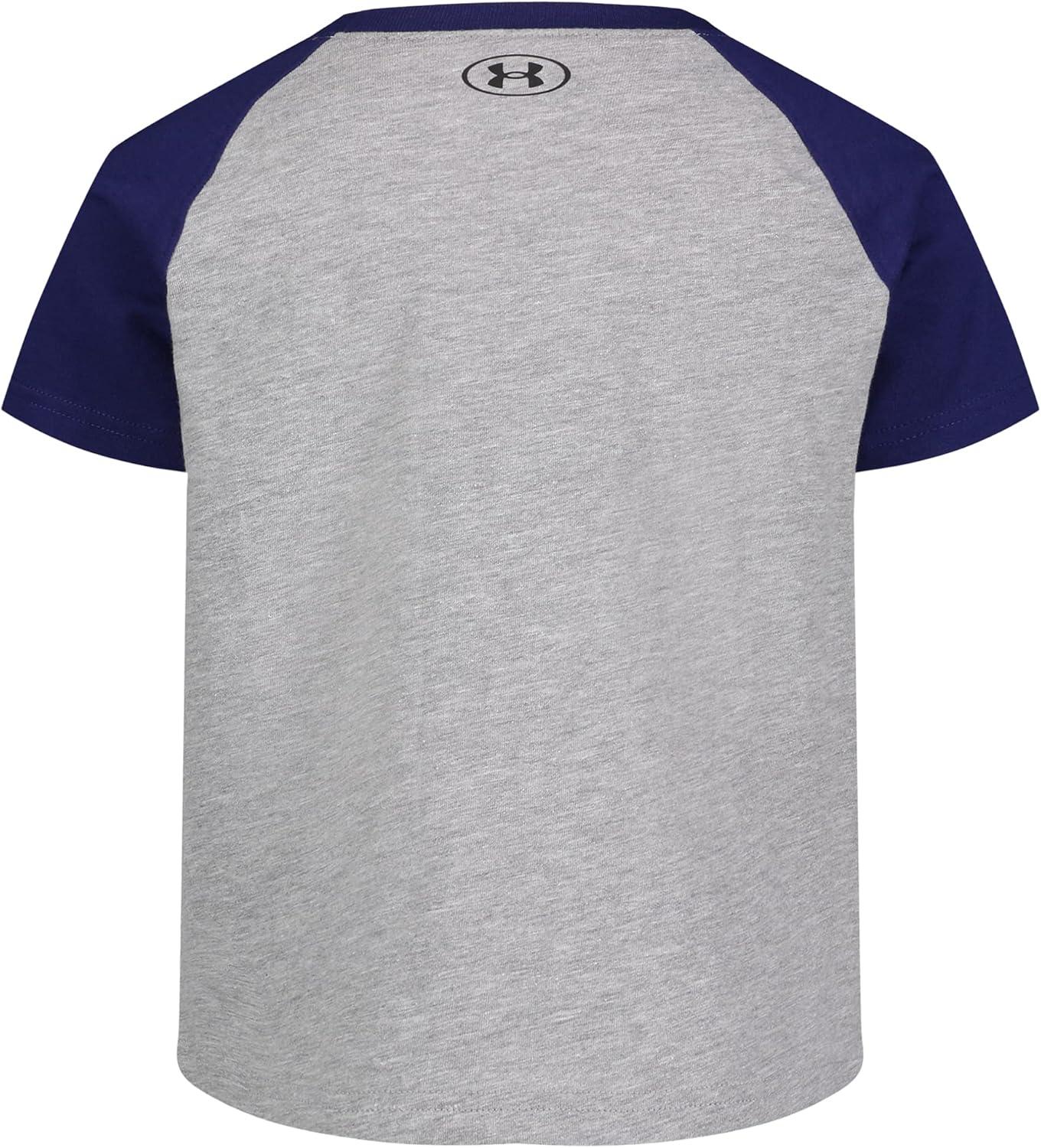 imageUnder Armour Boys Short Sleeve Shirt Crewneck Lightweight and BreathableMod Gray Sand Camo