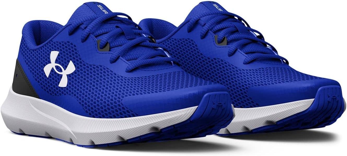 imageUnder Armour Boys Surge 3 Running Shoe400 Versa BlueBlackWhite