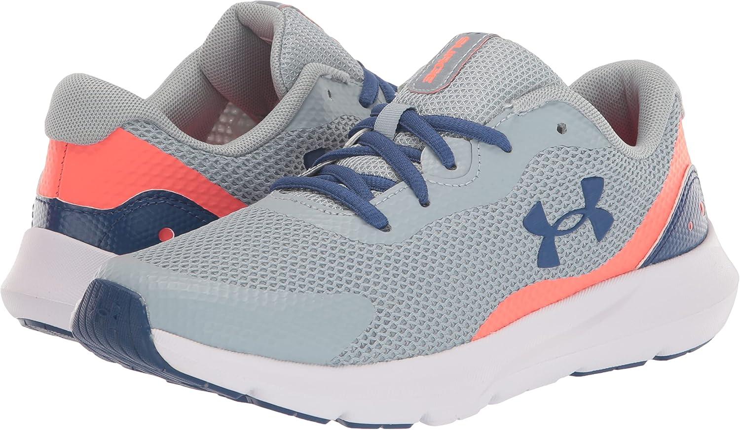 imageUnder Armour Boys Surge 3 Running Shoe401 Harbor BlueAfter BurnBlue Mirage