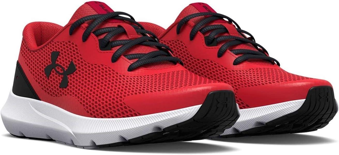 imageUnder Armour Boys Surge 3 Running Shoe600 RedWhiteBlack