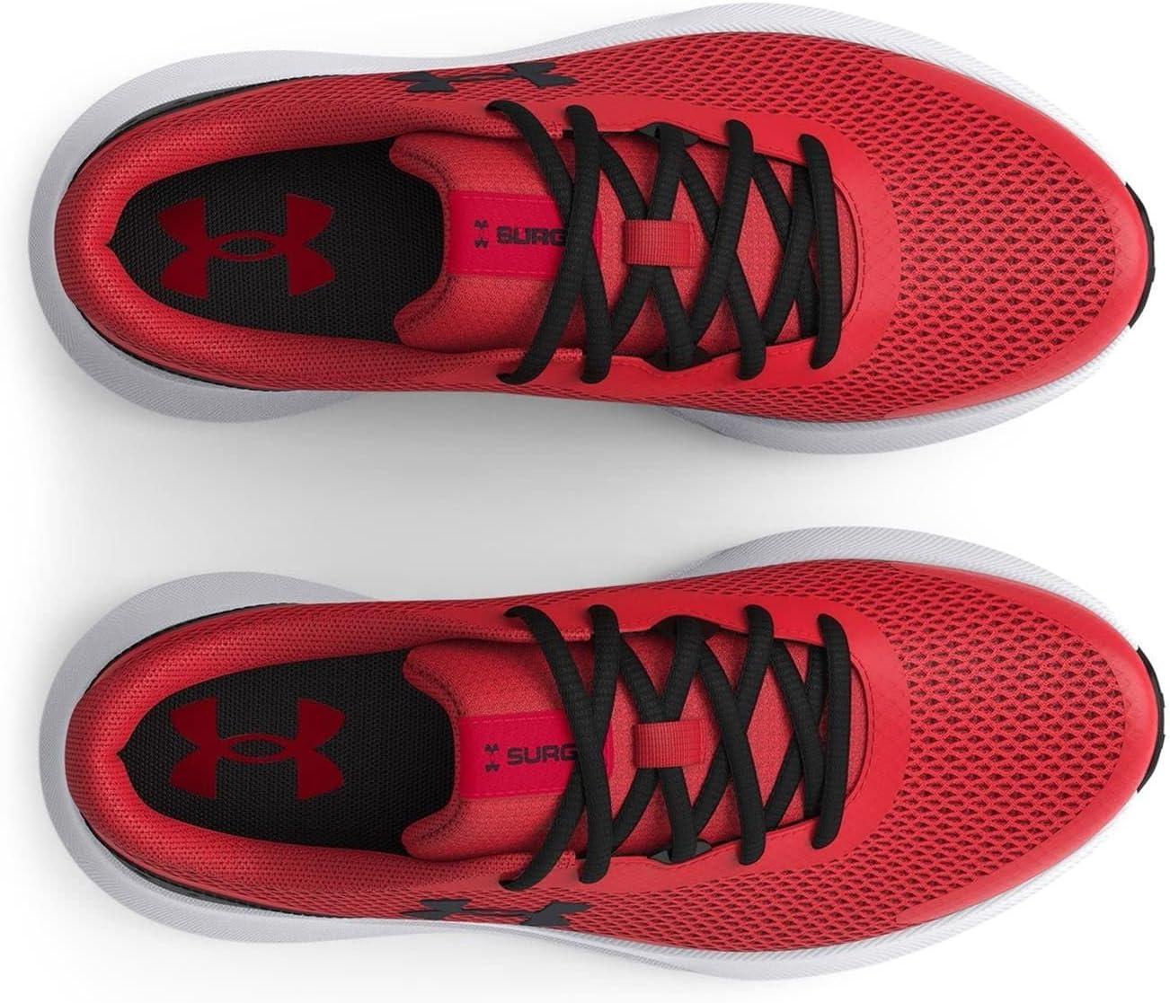 imageUnder Armour Boys Surge 3 Running Shoe600 RedWhiteBlack