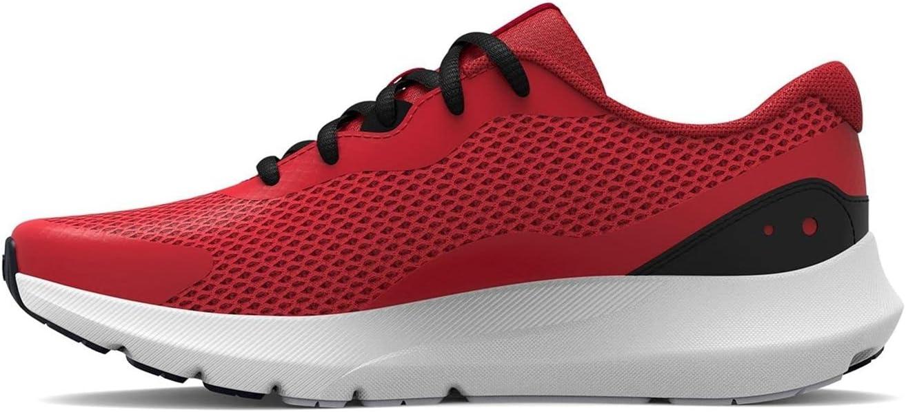 imageUnder Armour Boys Surge 3 Running Shoe600 RedWhiteBlack