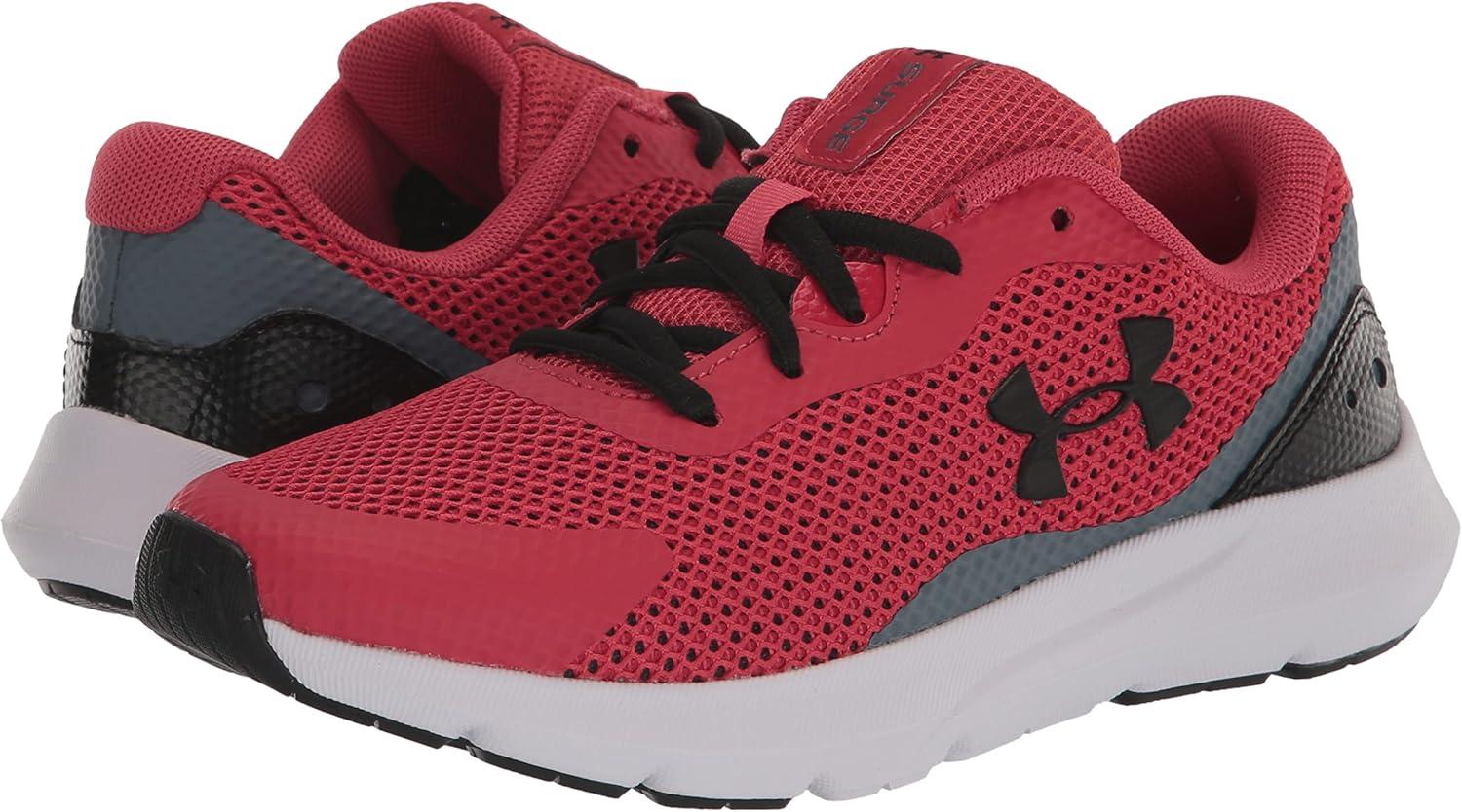 imageUnder Armour Boys Surge 3 Running Shoe601 ChakraGravelBlack