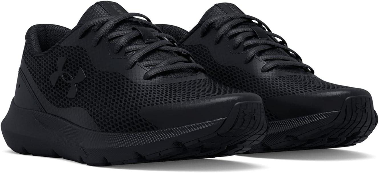 imageUnder Armour Boys Surge 3 Running ShoeBlack 002Black