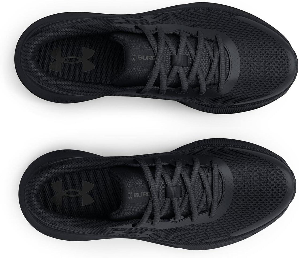 imageUnder Armour Boys Surge 3 Running ShoeBlack 002Black