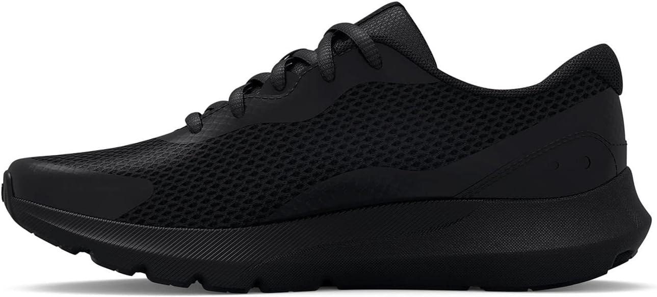 imageUnder Armour Boys Surge 3 Running ShoeBlack 002Black