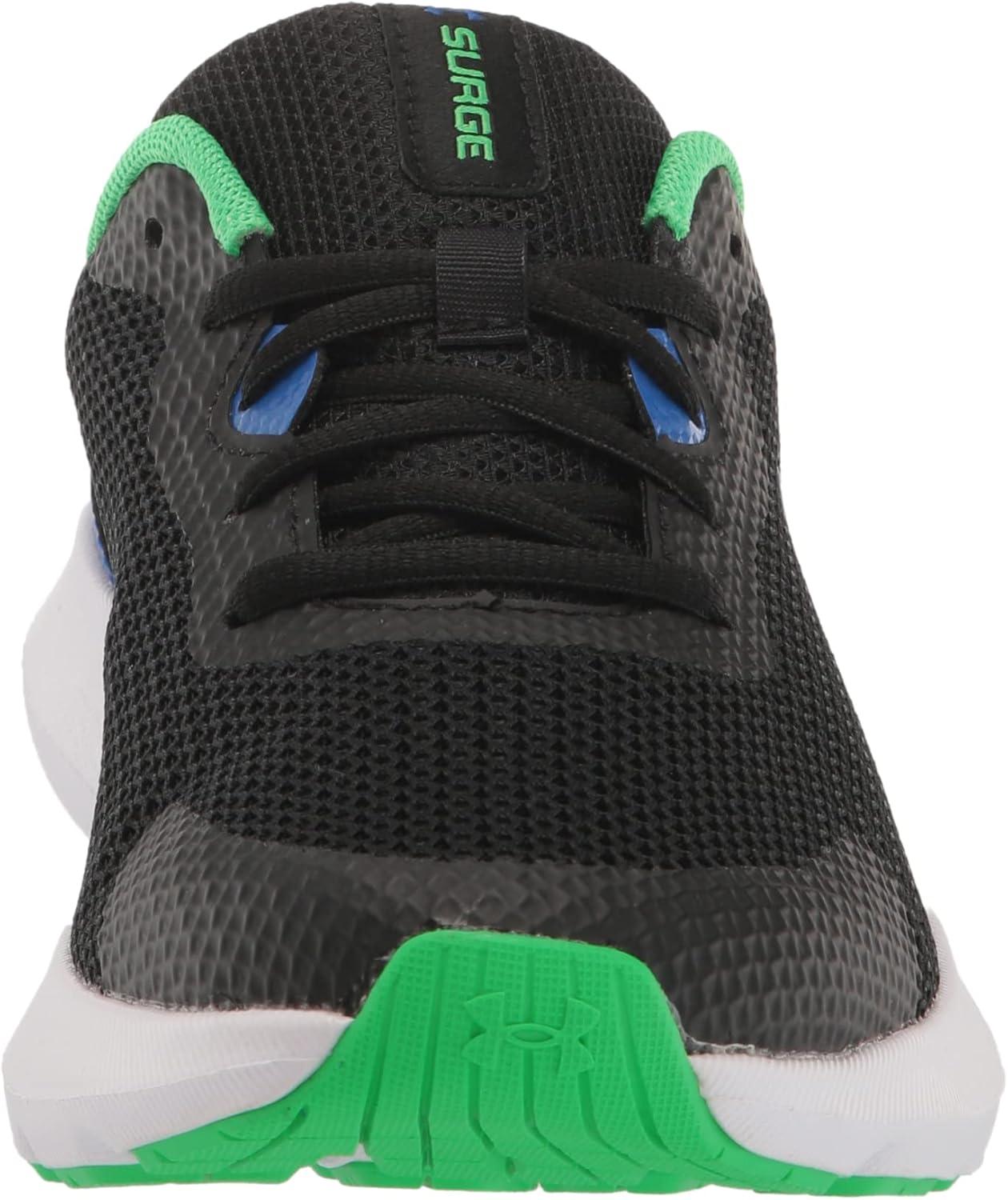 imageUnder Armour Boys Surge 3 Running ShoeBlack 004White