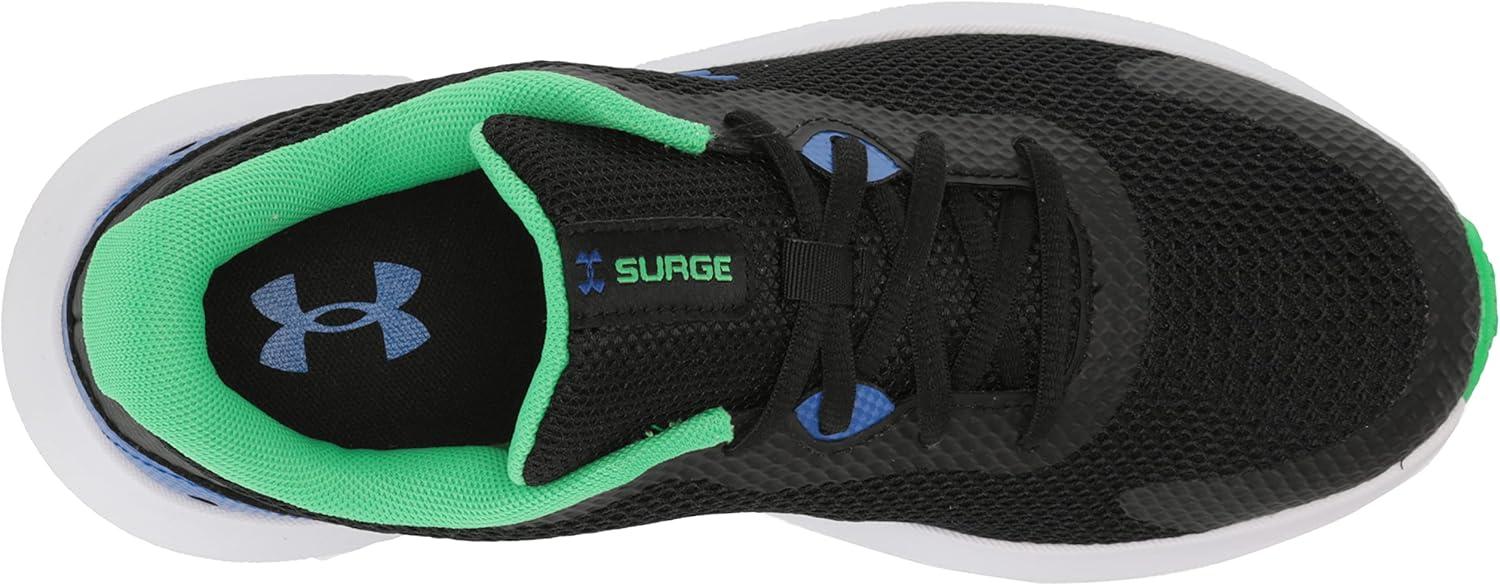 imageUnder Armour Boys Surge 3 Running ShoeBlack 004White