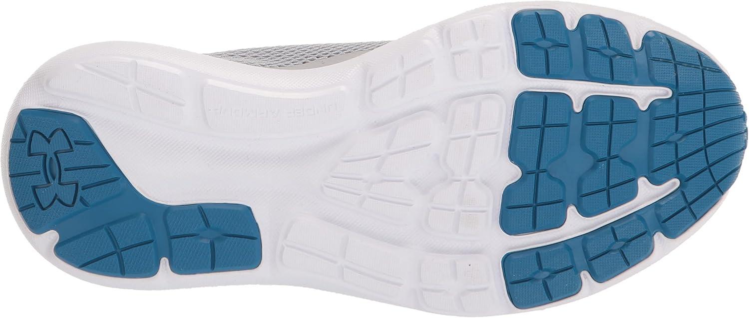 imageUnder Armour Boys Surge 3 Running ShoeMod Gray 100Highvis Yellow