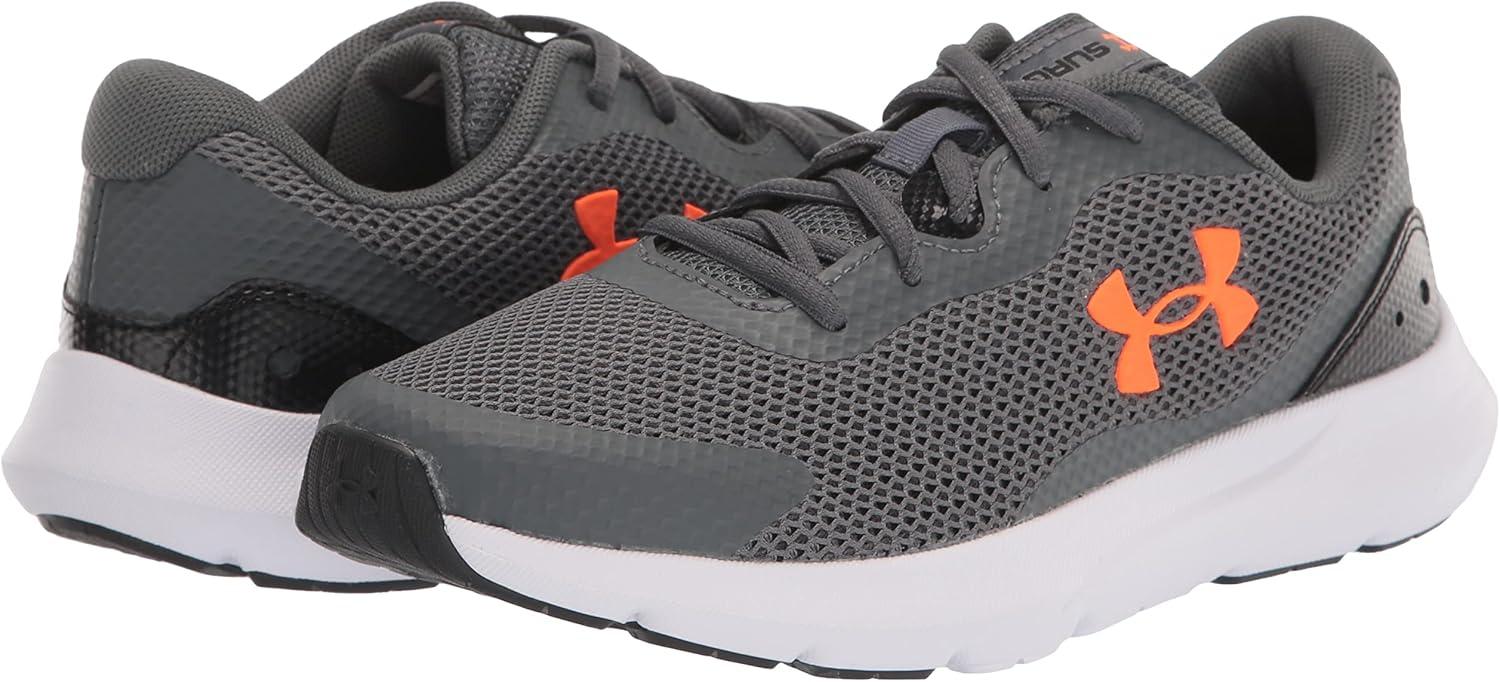 imageUnder Armour Boys Surge 3 Running ShoePitch Gray