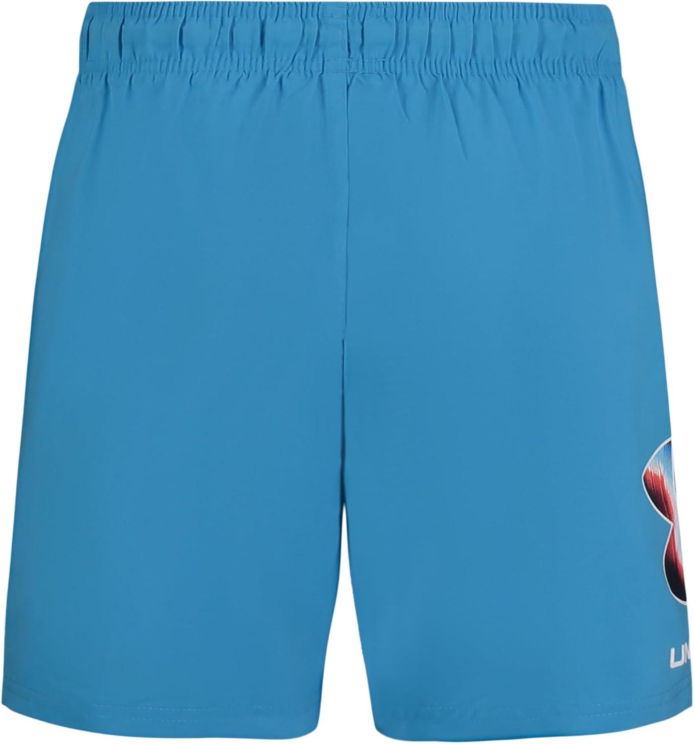 imageUnder Armour Boys Swim Trunk Shorts Lightweight ampamp Water Repelling Quick Dry MaterialCapri Core Volley