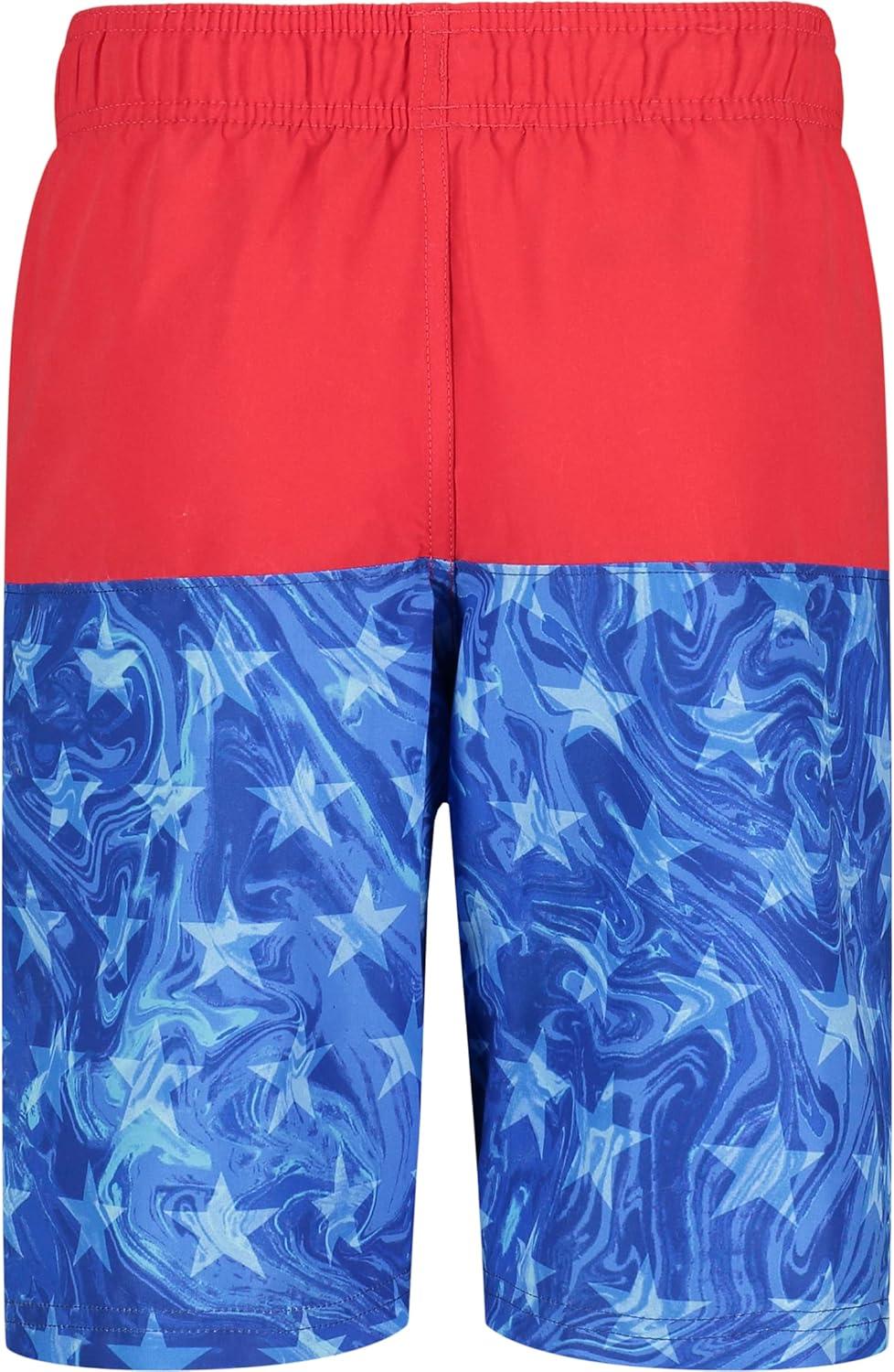 imageUnder Armour Boys Swim Trunk Shorts Lightweight ampamp Water Repelling Quick Dry MaterialRed