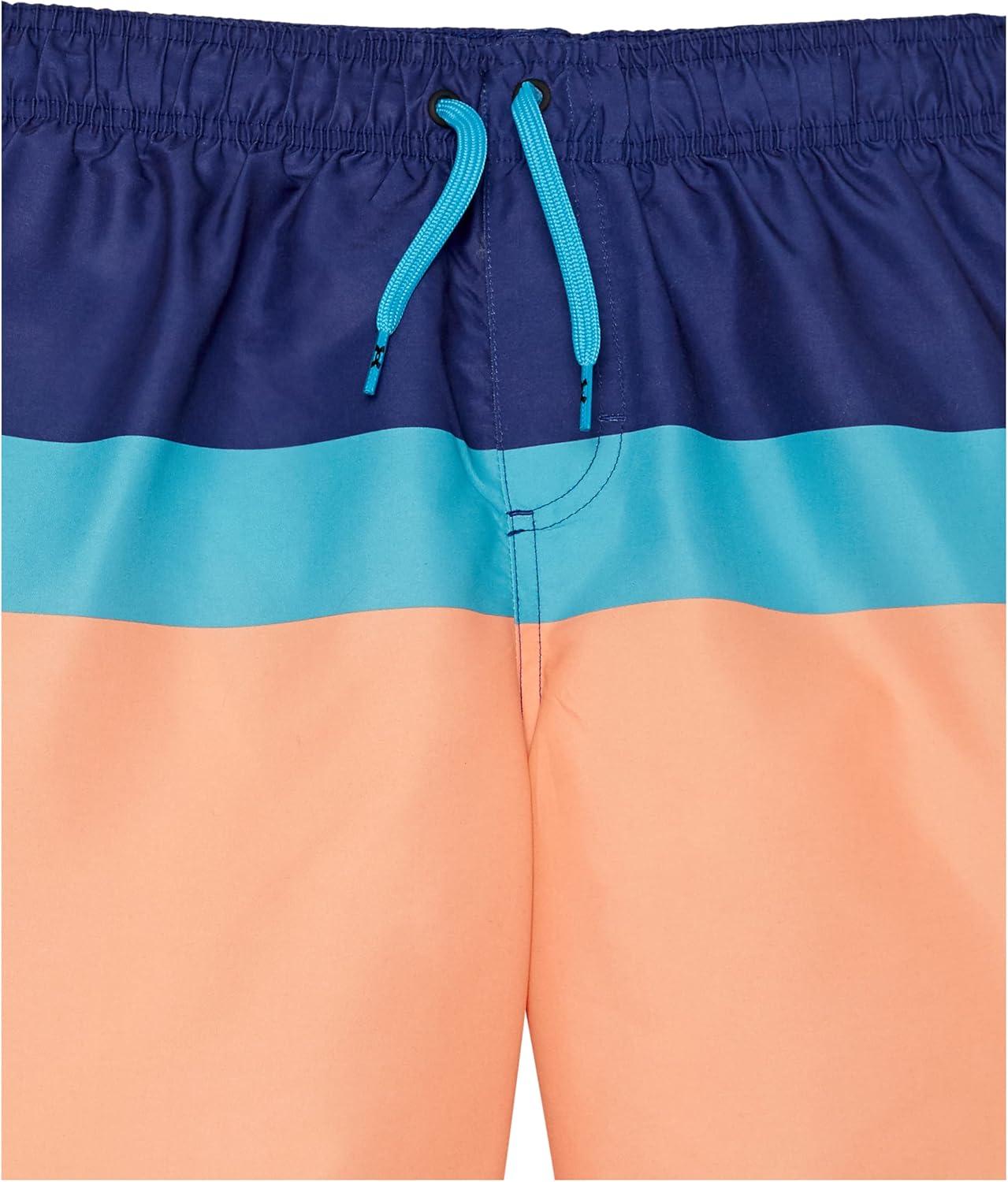 imageUnder Armour Boys Swim Trunk Shorts Lightweight ampamp Water Repelling Quick Dry MaterialSonar Blue Triblock