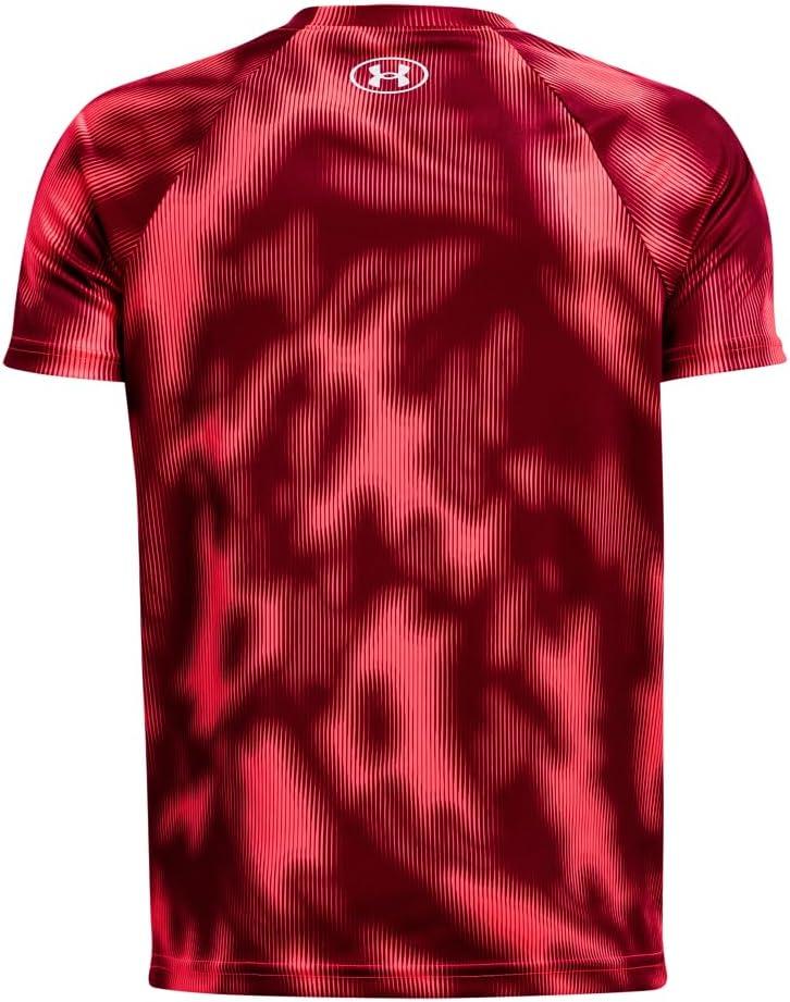 imageUnder Armour Boys Tech Big Logo Printed ShortSleeve TShirt629 Beta   White