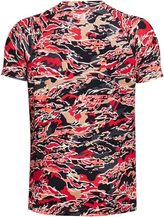 imageUnder Armour Boys Tech Big Logo Printed ShortSleeve TShirtRed 601White