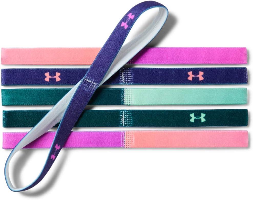 imageUnder Armour Girls Graphic Headbands 6PackFluo Fuchsia 565Purple
