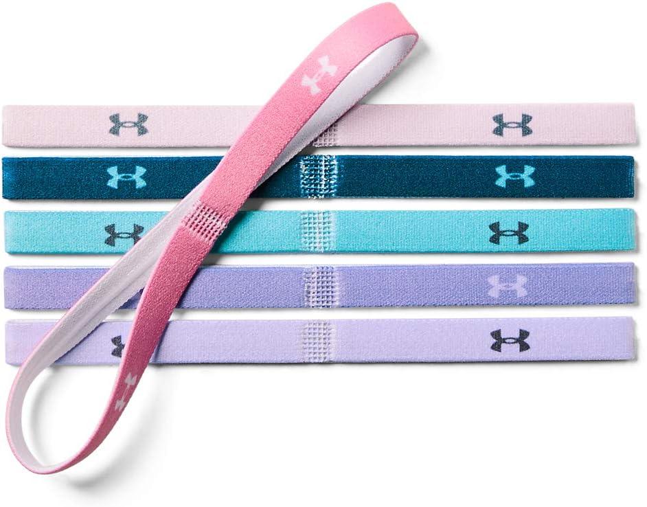imageUnder Armour Girls Graphic Headbands 6PackPace Pink 669Pink Fog