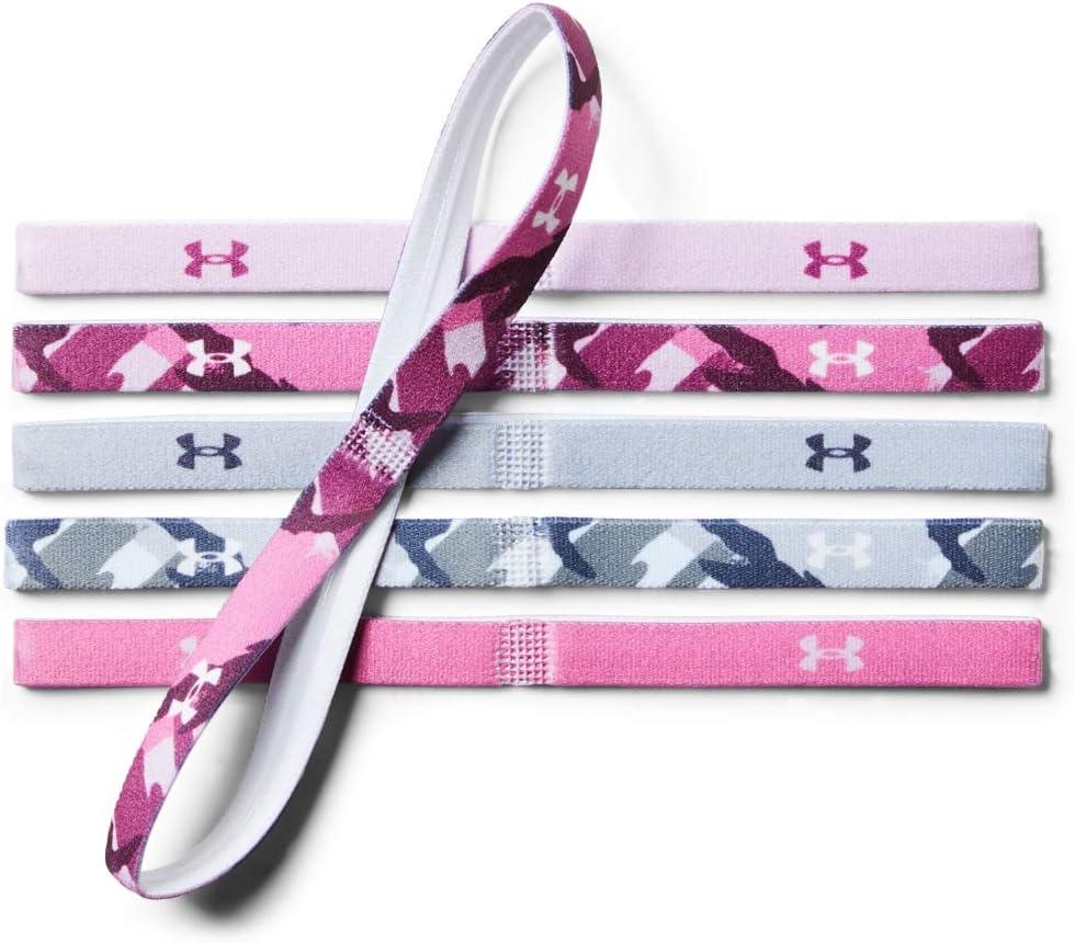 imageUnder Armour Girls Graphic Headbands 6PackPink Fog 694Pink Quartz