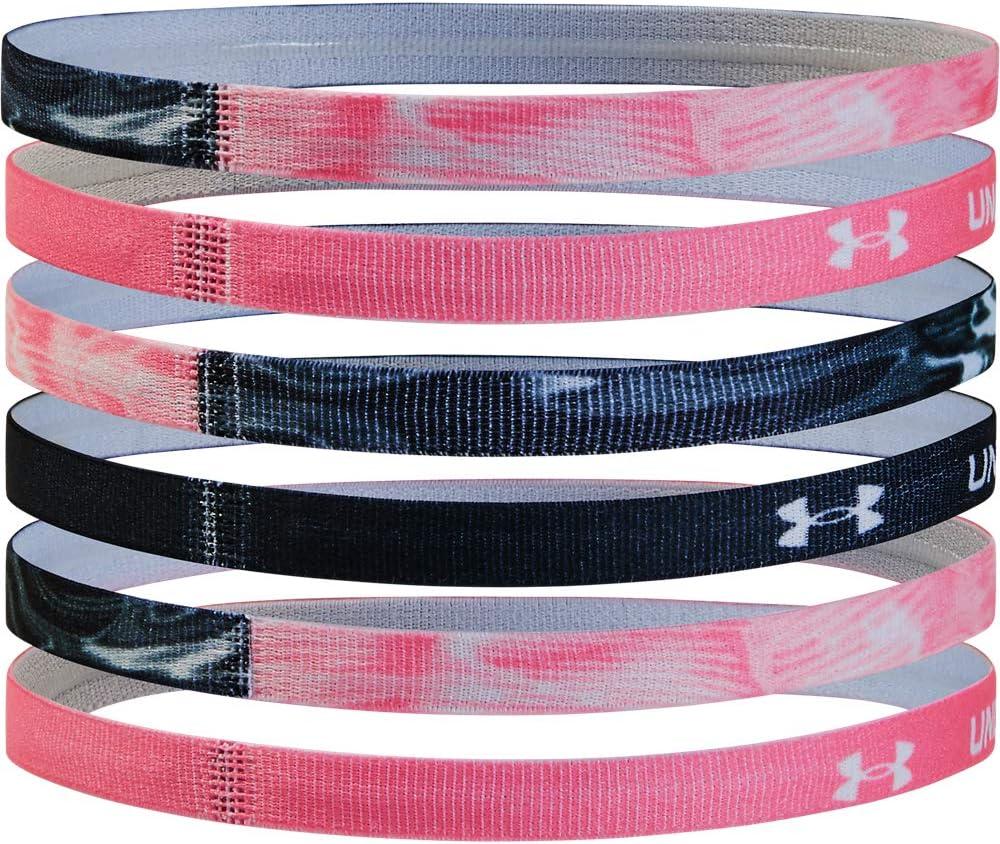imageUnder Armour Girls Graphic Headbands 6PackPink Lemonade 668White