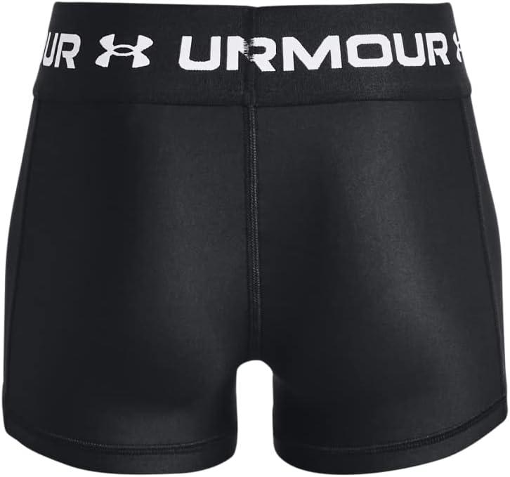 imageUnder Armour Girls HeatGear Armour Shorty001 Black   White