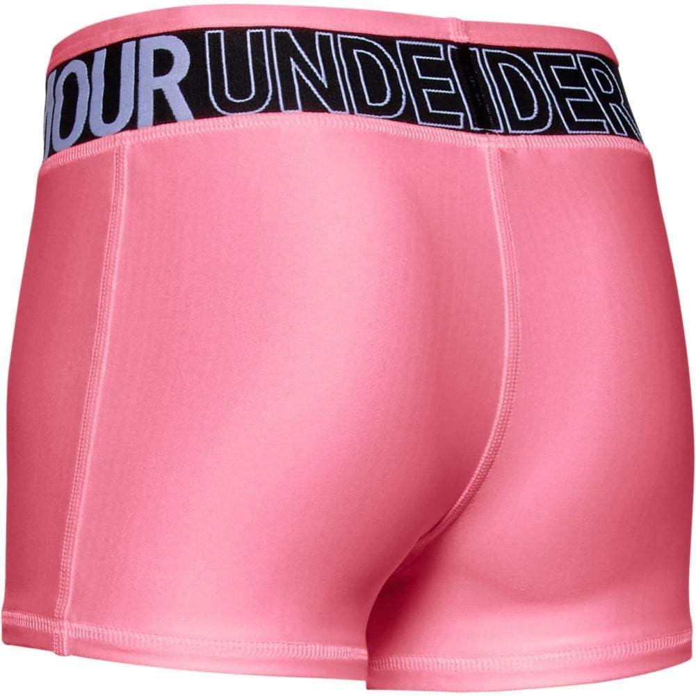 imageUnder Armour Girls HeatGear Armour ShortyPink Craze 645Black