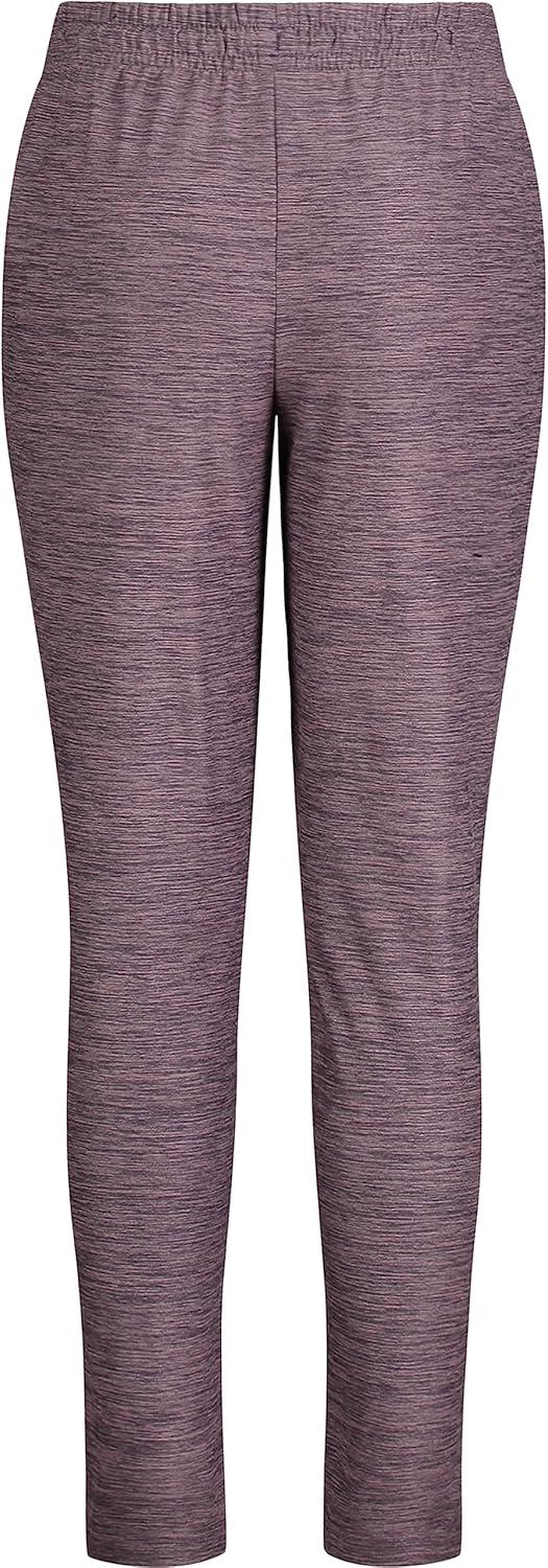 imageUnder Armour Girls Outdoor Pants Lightweight 4Way Stretch Fabric ampamp Drawstring ClosureMisty Purple Twist Knit