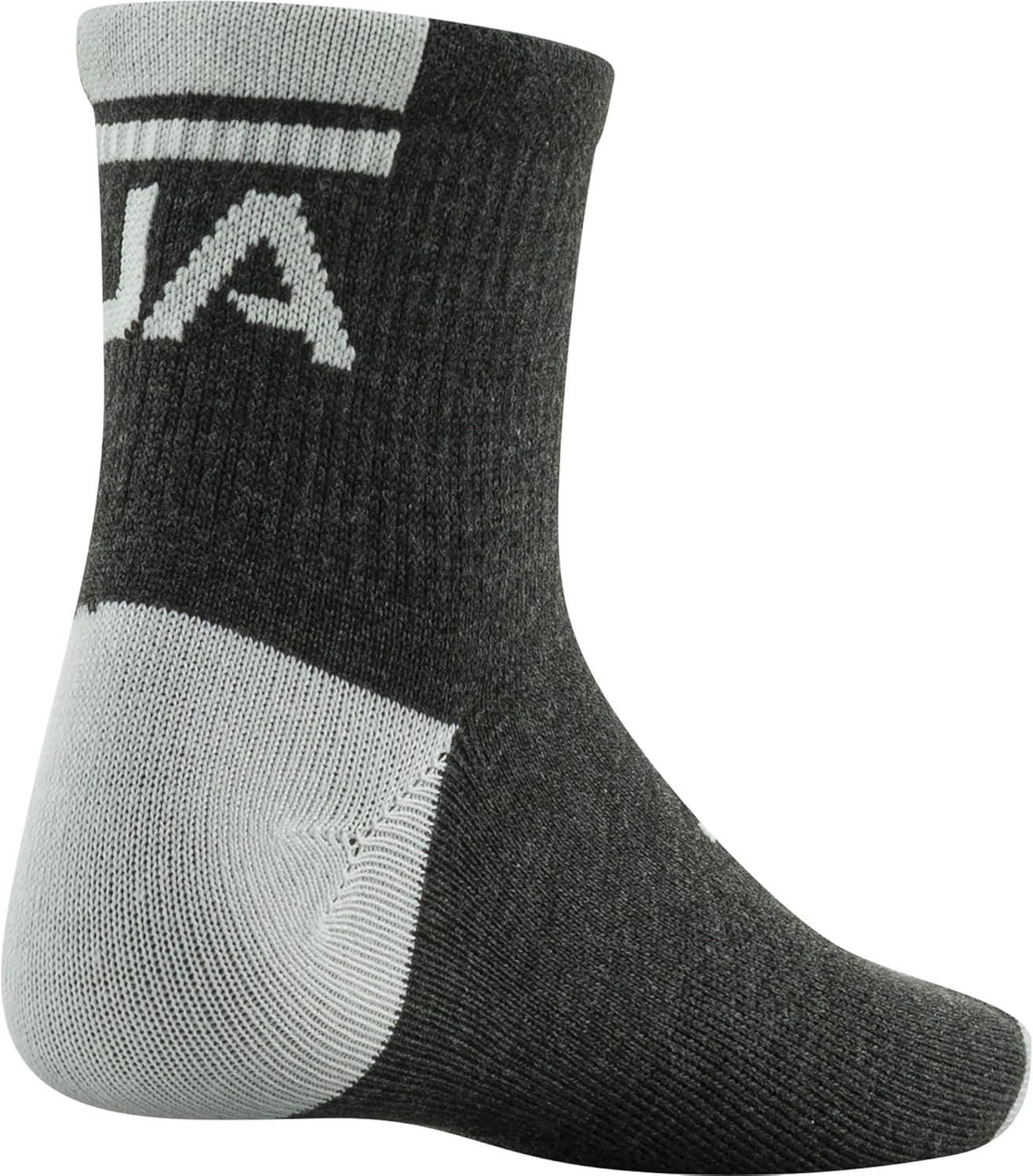 imageUnder Armour Kids Essential Lite Quarter Socks 6PairsBlackWhite Assorted