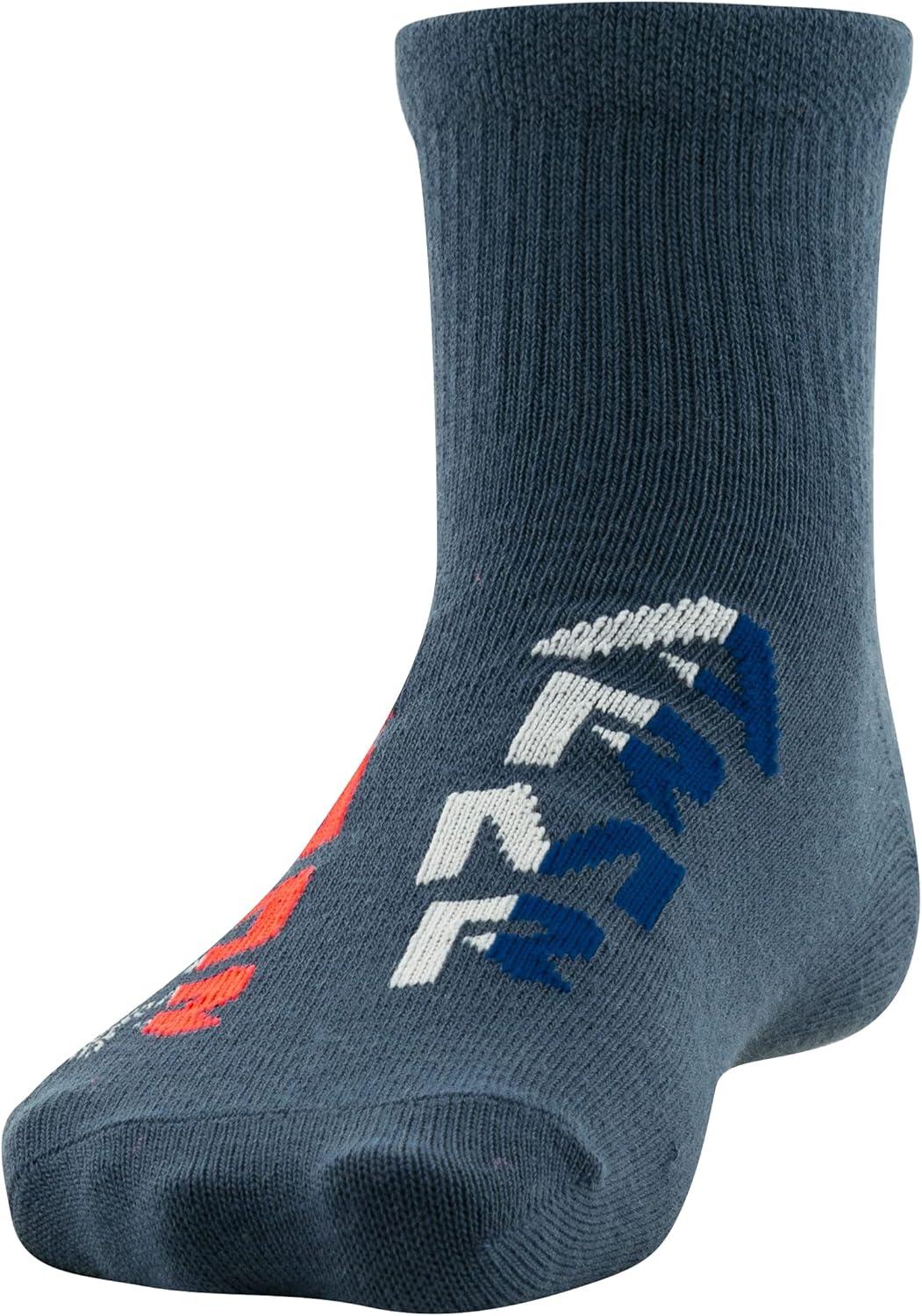 imageUnder Armour Kids Essential Lite Quarter Socks 6PairsDownpour Gray Assorted