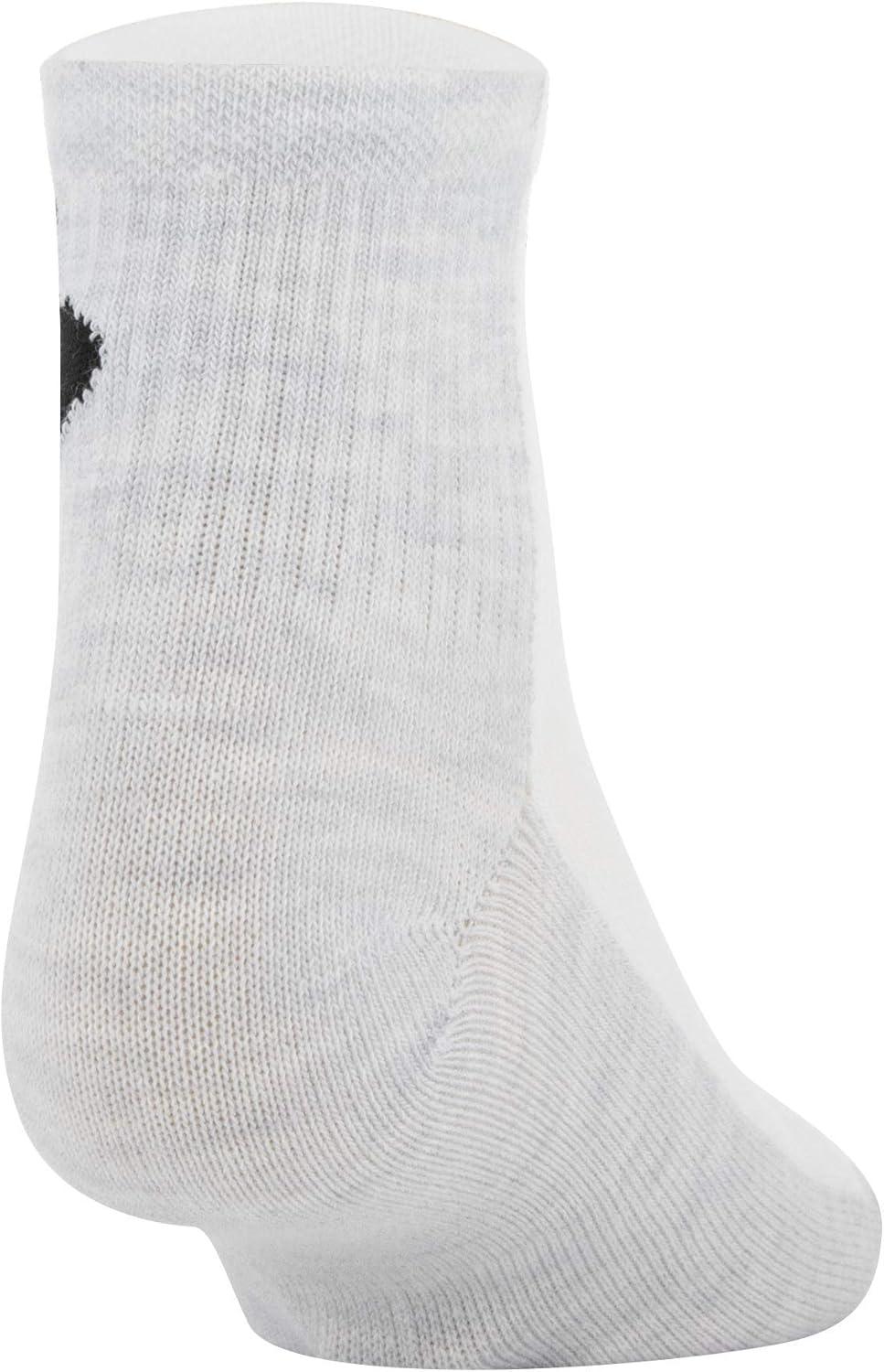 imageUnder Armour Kids Essential Lite Quarter Socks 6PairsHalo Gray Assorted