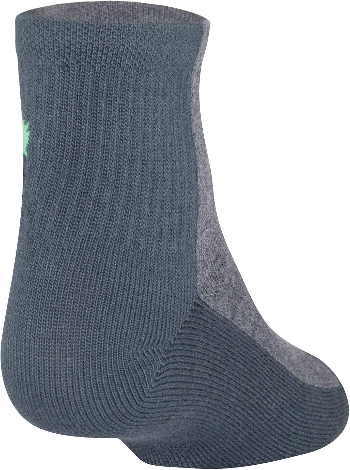imageUnder Armour Kids Essential Lite Quarter Socks 6PairsPitch Gray Assorted