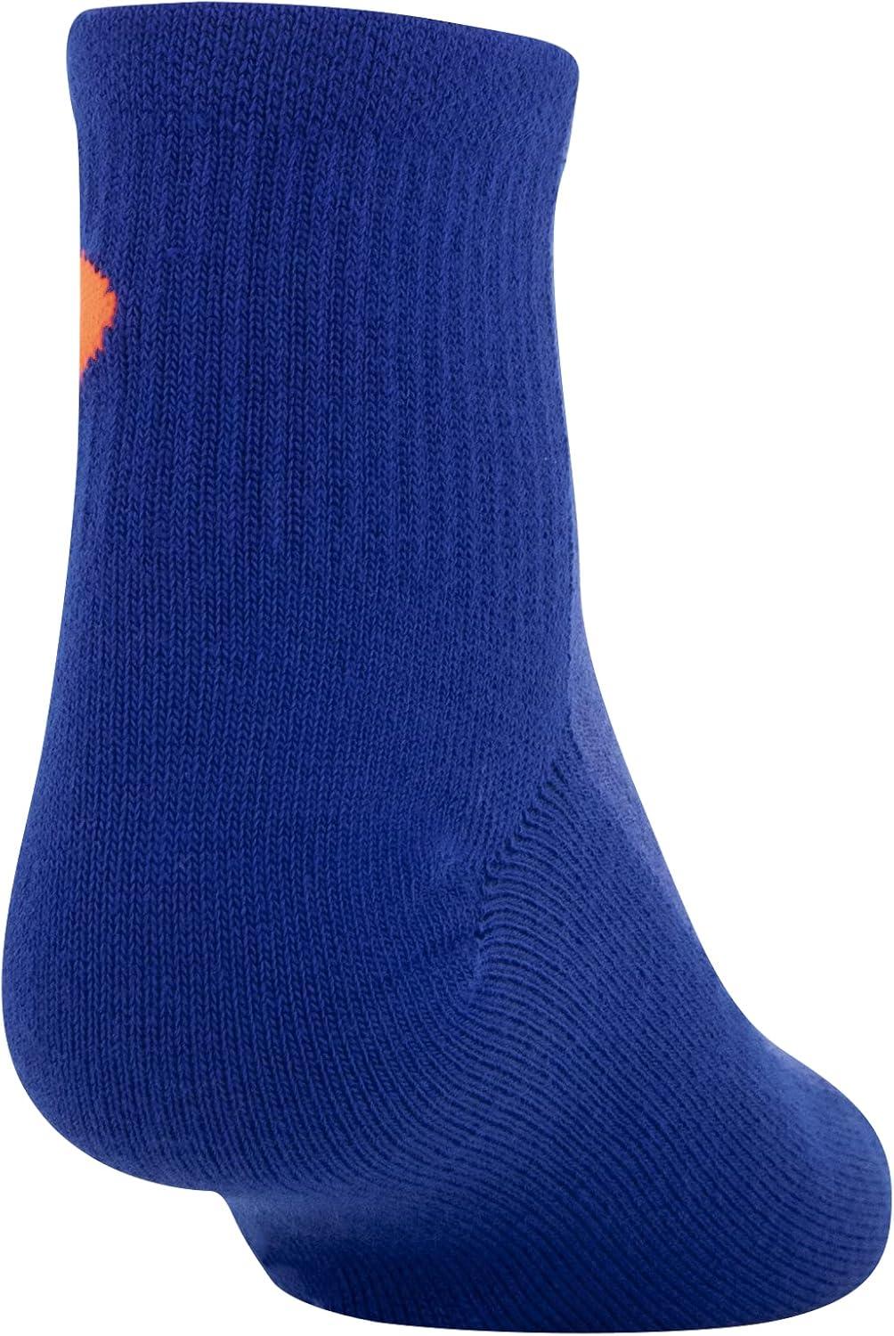 imageUnder Armour Kids Essential Lite Quarter Socks 6PairsRoyal Assorted