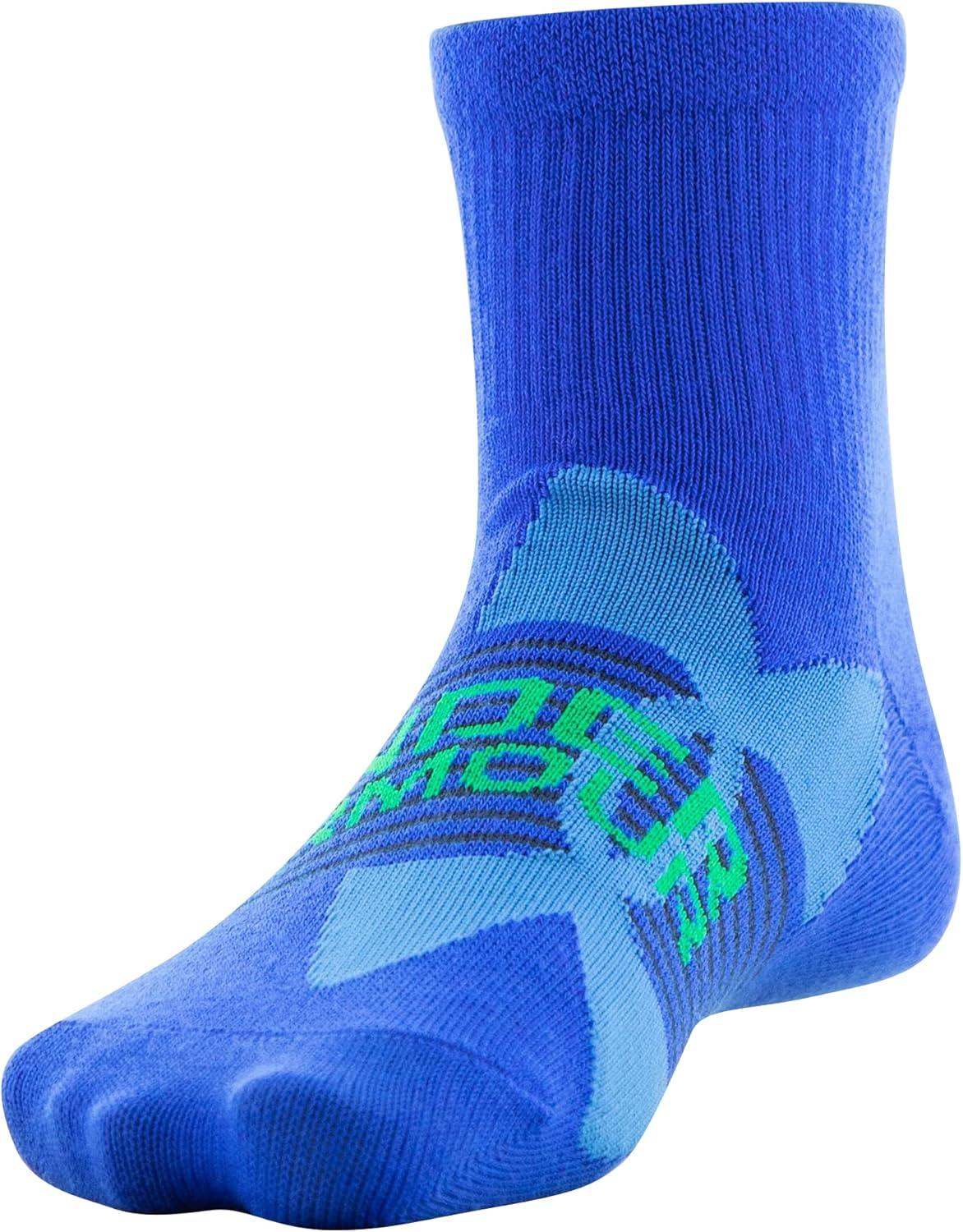 imageUnder Armour Kids Essential Lite Quarter Socks 6PairsVersa Blue Assorted