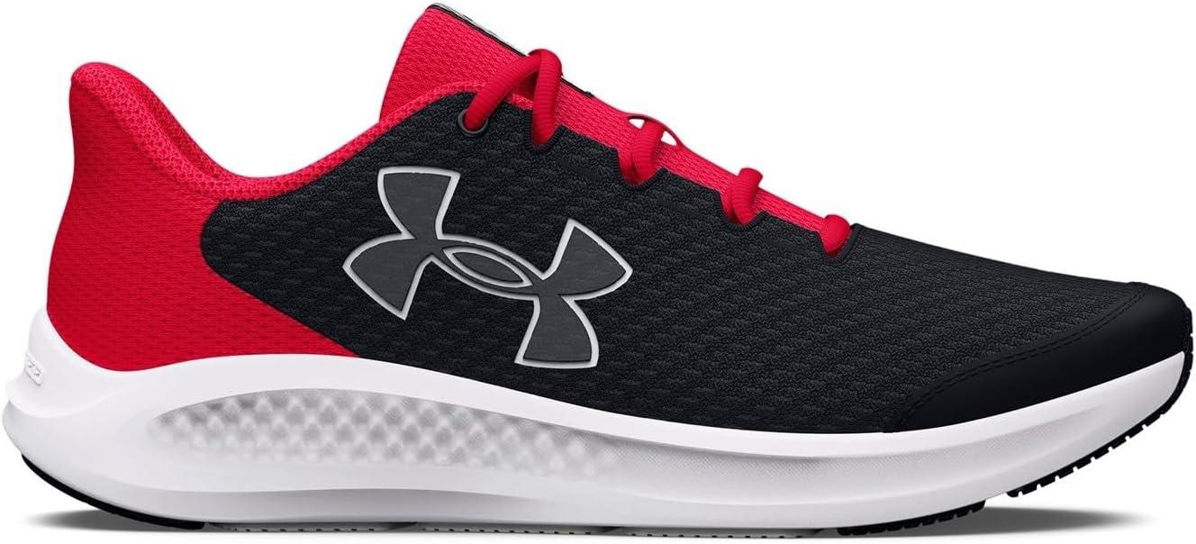 imageUnder Armour Kids Grade School Charged Pursuit 3 Running Shoe001 BlackRedWhite