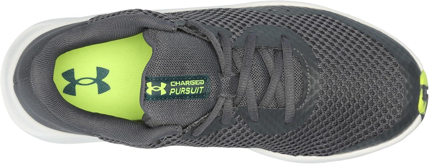 imageUnder Armour Kids Grade School Charged Pursuit 3 Running Shoe103 CastlerockCastlerockHighvis Yellow