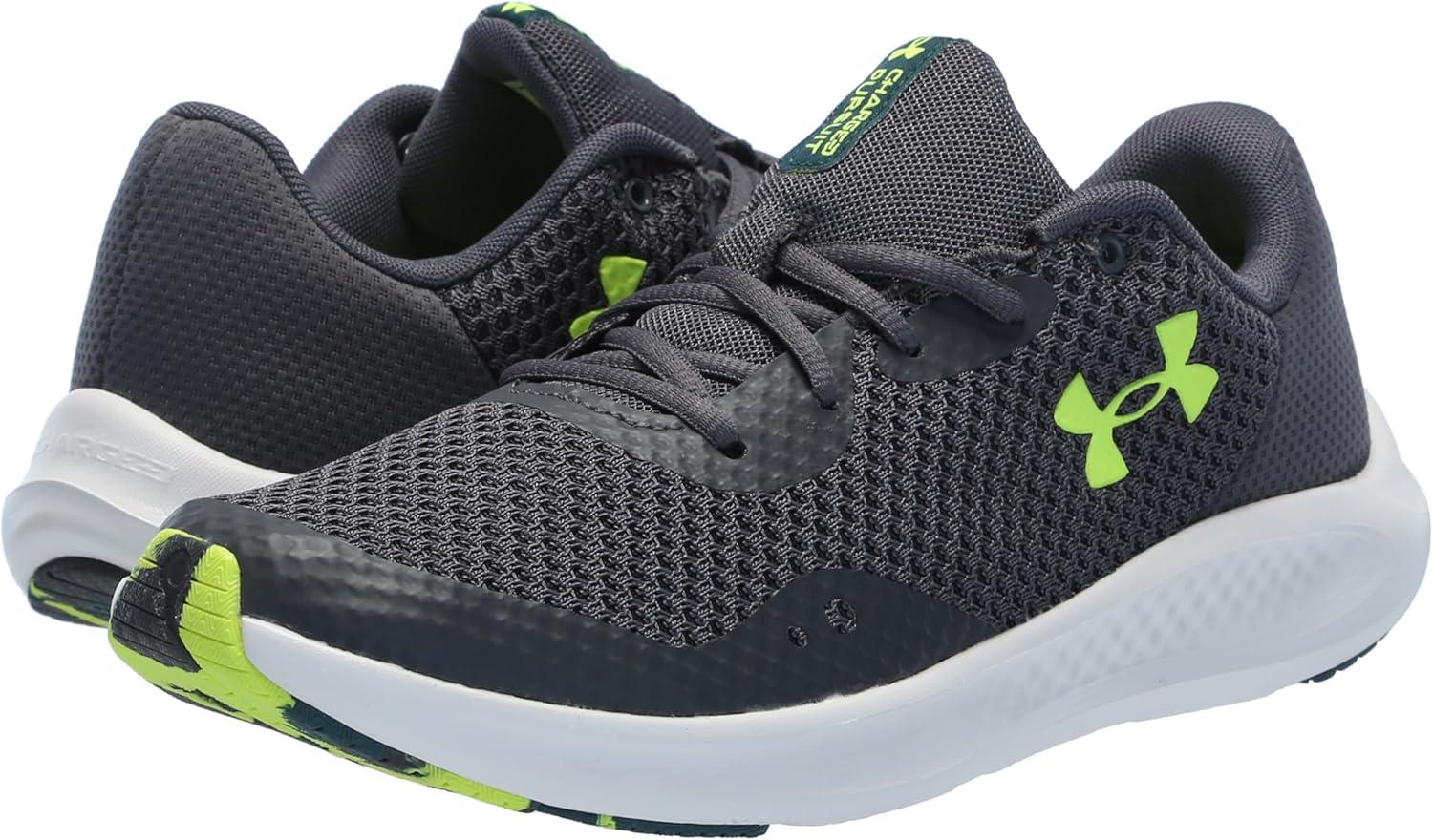 imageUnder Armour Kids Grade School Charged Pursuit 3 Running Shoe103 CastlerockCastlerockHighvis Yellow