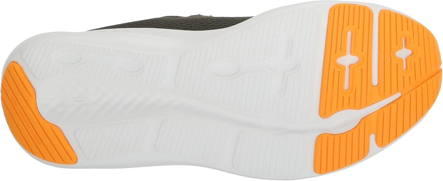 imageUnder Armour Kids Grade School Charged Pursuit 3 Running Shoe303 Marine Od GreenBlackFormula Orange