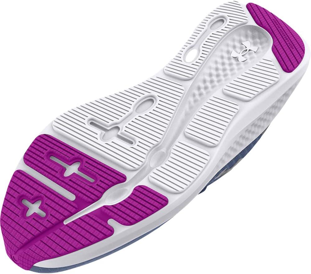 imageUnder Armour Kids Grade School Charged Pursuit 3 Running Shoe501 Aurora PurpleStrobeMetallic Silver