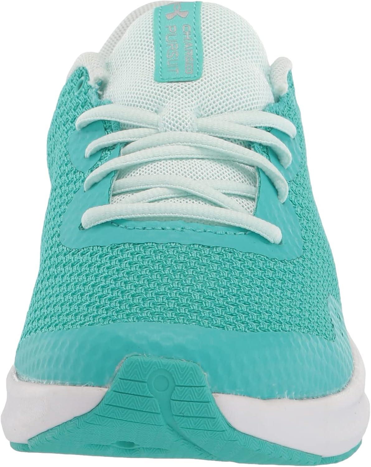 imageUnder Armour Kids Grade School Charged Pursuit 3 Running ShoeNeptune 300Metallic Warm Silver