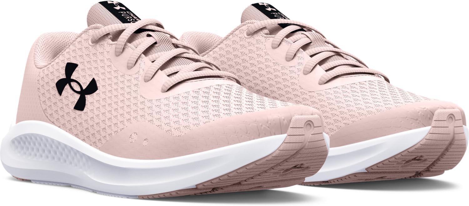 imageUnder Armour Kids Grade School Charged Pursuit 3 Running ShoePink Note