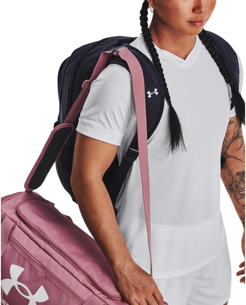 imageUnder Armour Mens All Sport Backpack  Black 001White One Size Fits AllMidnight Navy 410White