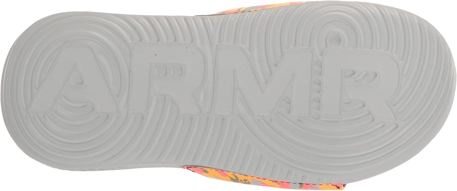 imageUnder Armour UnisexChild Ansa Graphic Slide Sandal107 Mod GrayBetaBlack
