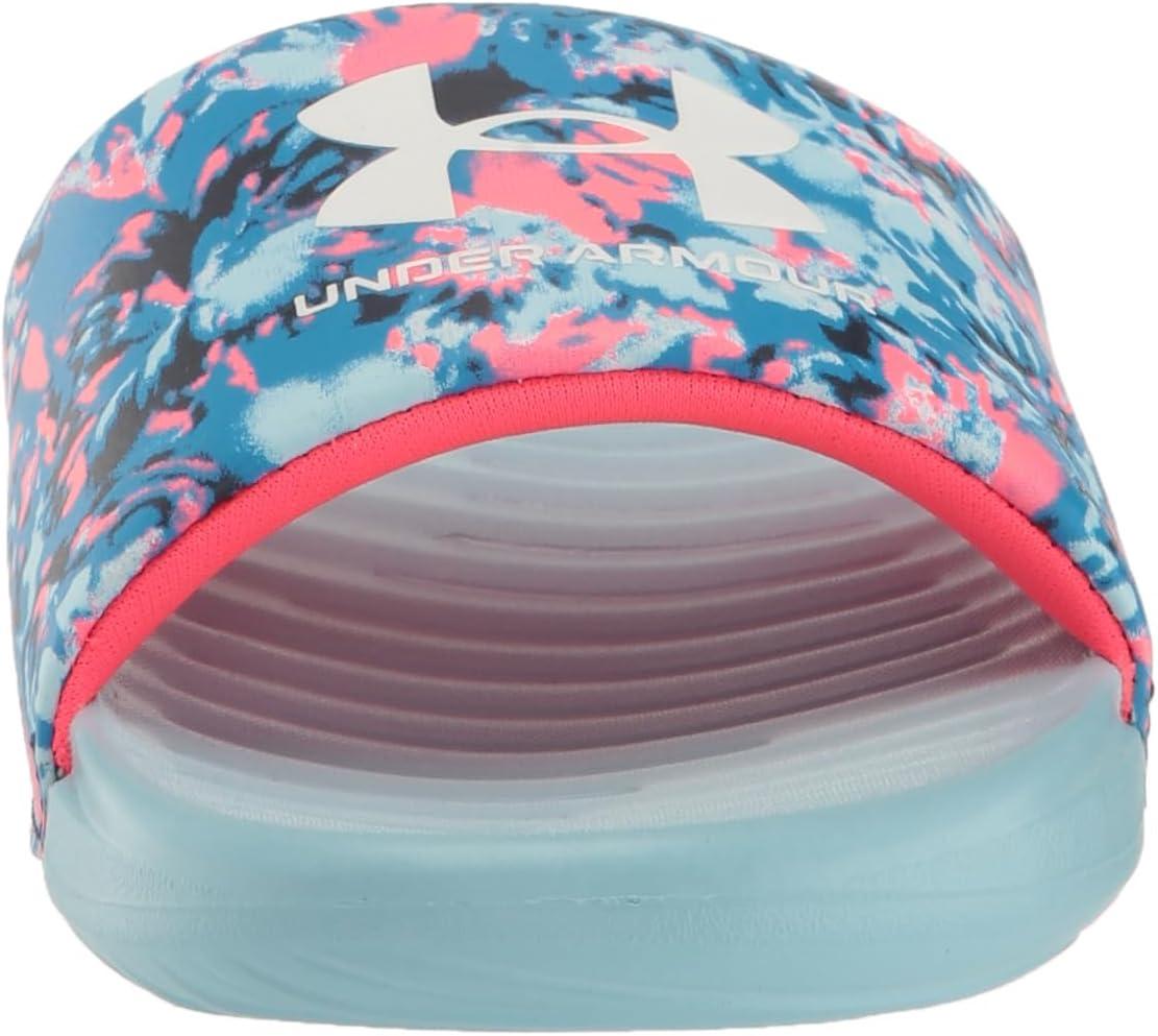 imageUnder Armour UnisexChild Ansa Graphic Slide Sandal402 BlizzardBlizzardPink Shock