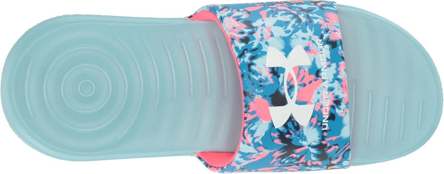 imageUnder Armour UnisexChild Ansa Graphic Slide Sandal402 BlizzardBlizzardPink Shock