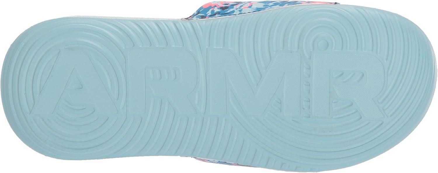 imageUnder Armour UnisexChild Ansa Graphic Slide Sandal402 BlizzardBlizzardPink Shock