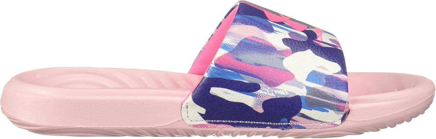 imageUnder Armour UnisexChild Ansa Graphic Slide Sandal601 Prime PinkPrime PinkPink Punk