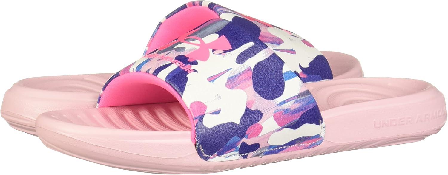 imageUnder Armour UnisexChild Ansa Graphic Slide Sandal601 Prime PinkPrime PinkPink Punk
